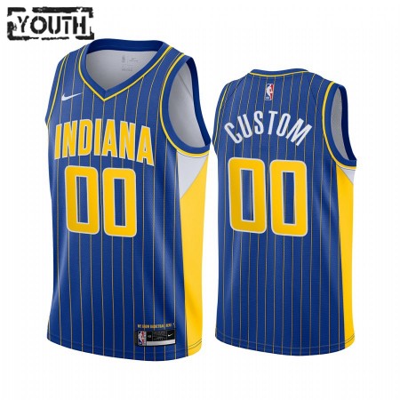 NBA Børn Trøje Indiana Pacers Custom 2020-21 City Edition Swingman NBA Børn Trøje Indiana Pacers Custom 2020-21 City Edition Swingman